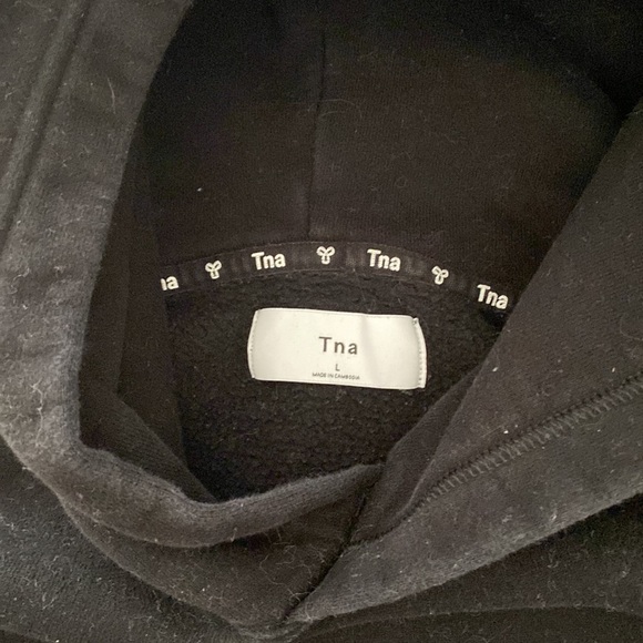 TNA Cozy Fleece Cropped Hoodie - Picture 4 of 5